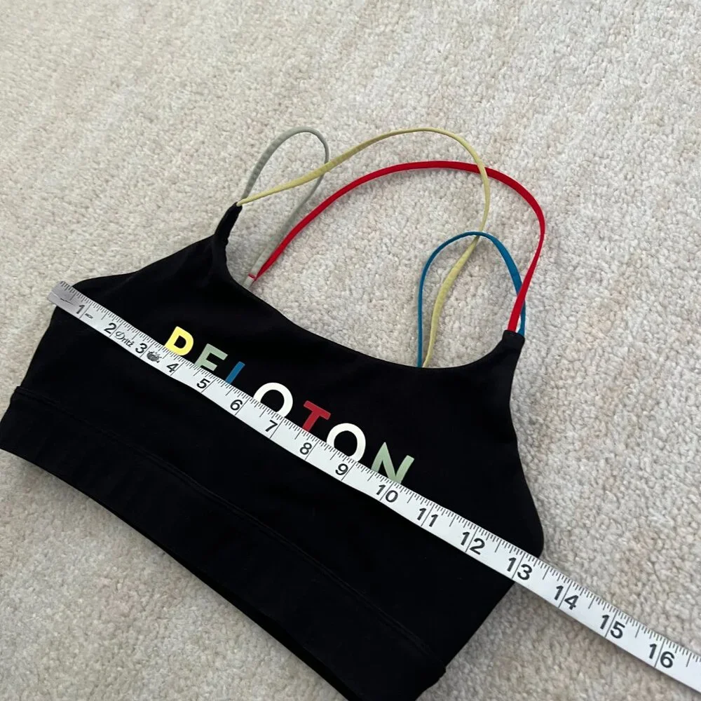 Peloton Cadent Strappy Back Sports Bra S